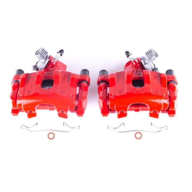 PowerStop — Power Stop 04-13 Mazda 3 Rear Red Calipers w/Brackets - Pair
Caliper Set - view 1