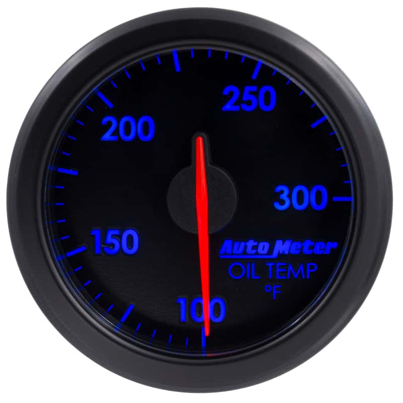 AutoMeter — Autometer Airdrive 2-1/6in Oil Temp Gauge 100-300 Degrees F - Black
GA 2" OILT AIRDRV BK - view 9