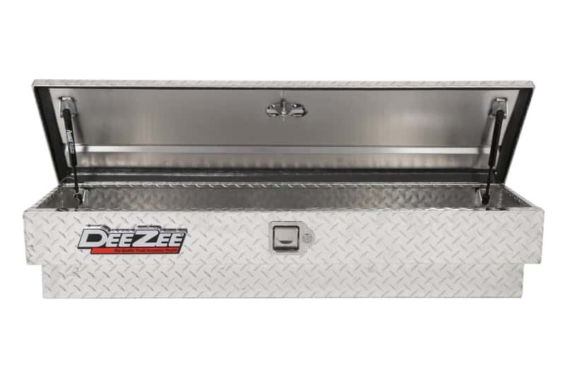 Dee Zee — Dee Zee Universal Tool Box - Red Side Mount BT Alum 48In
ToolBxTrkBedSideRail - view 8