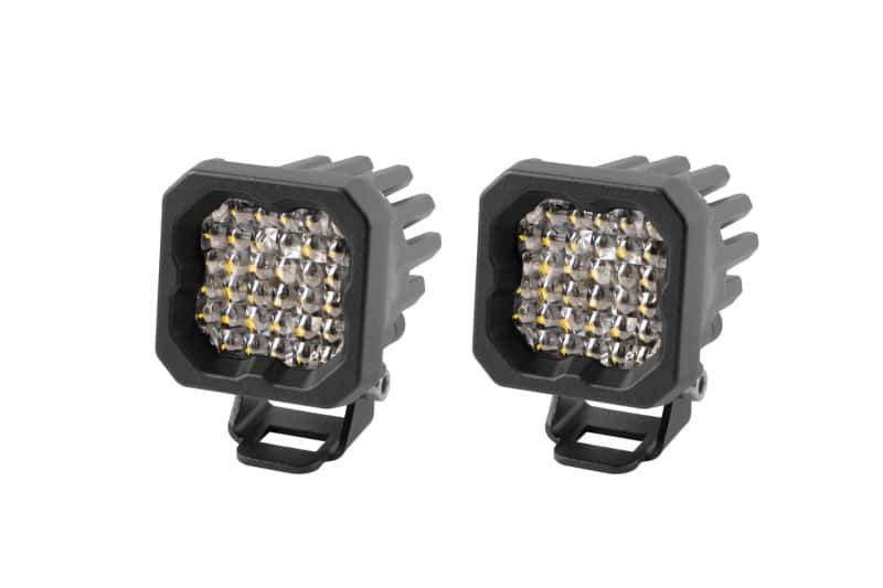 Diode Dynamics — Diode Dynamics Stage Series C1 LED Pod Pro - White Flood Standard RBL (Pair) - view 1