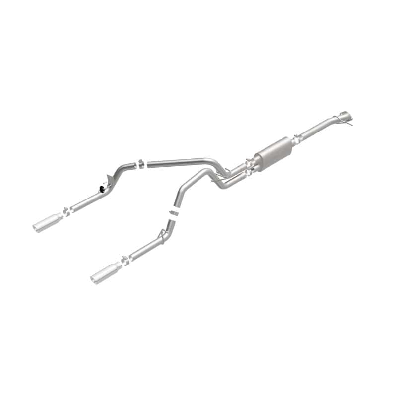 Magnaflow — MagnaFlow Stainless Cat-Back Exhaust 2015 Chevy Colorado/GMC Canyon Dual Split Rear Exit 3.5in
Cat-Back - view 3