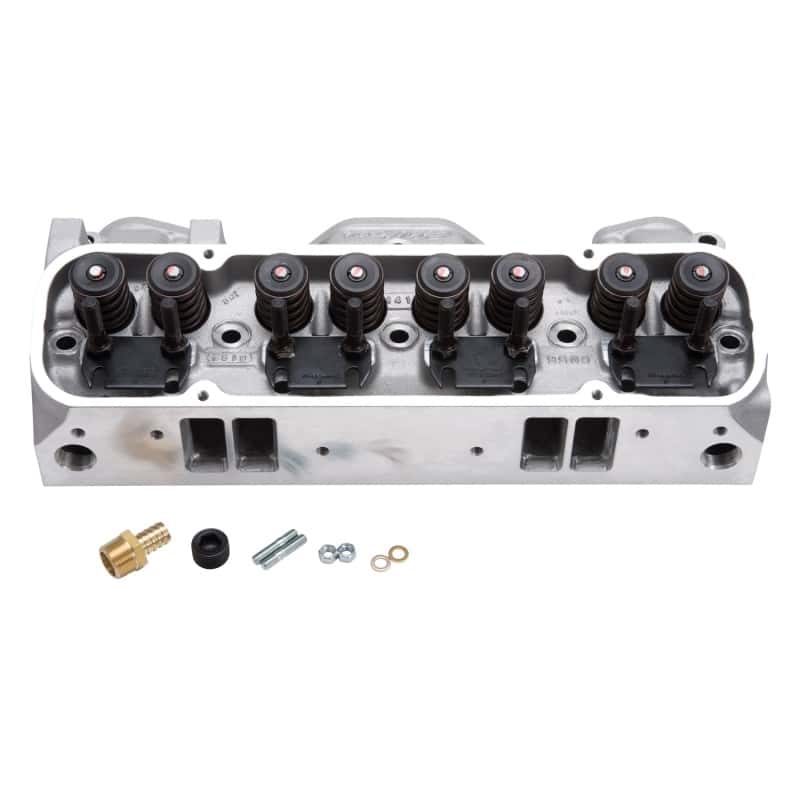 Edelbrock — Edelbrock Cylinder Head Performer RPM CNC Pontiac 1962-1969 455 CI C8 72 cc Combustion Chamber
CYLINDER HEADS - view 1