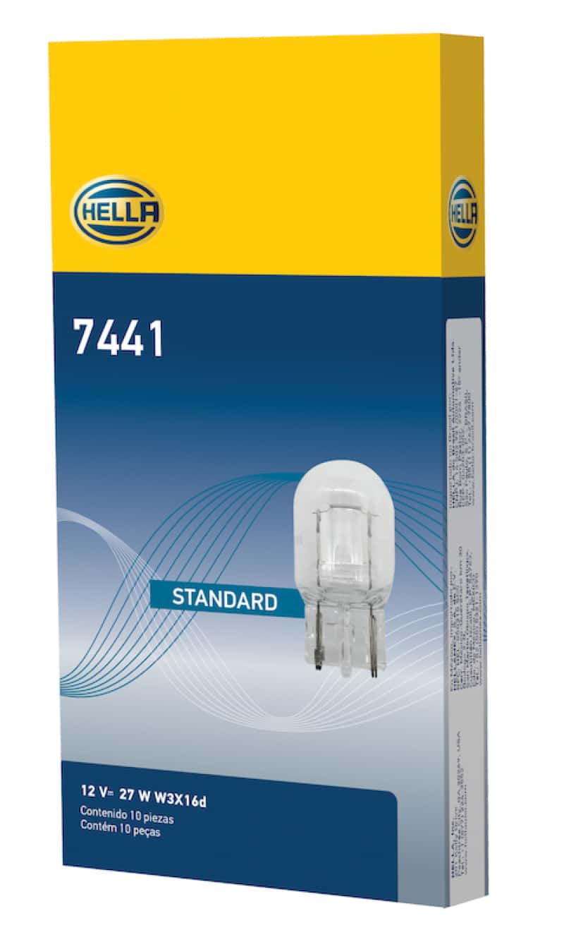 Hella — Hella Bulb 7441 12V 27W W3X16d T6.5
7441 Incan Bulb - view 5