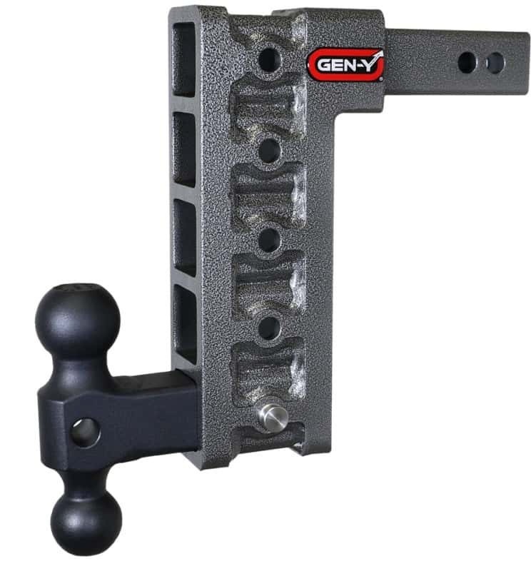 GEN-Y Hitch — Gen-Y Mega Duty 2in Shank 10in Drop 1.5K TW 10K Hitch w/GH-031 Dual-Ball
Drop Hitch - view 2