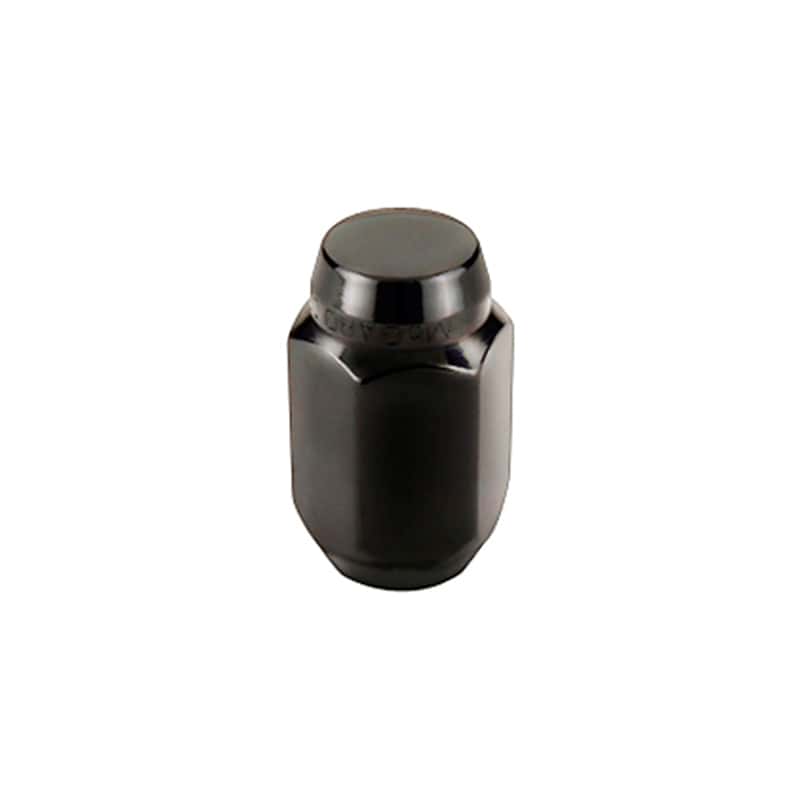 McGard — McGard Hex Lug Nut (Cone Seat) 1/2-20 / 13/16 Hex / 1.5in. Length (4-Pack) - Black - view 2