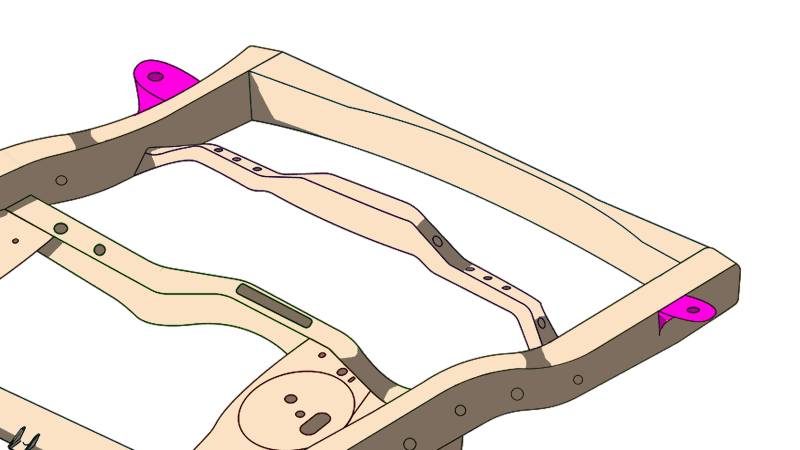 RustBuster — Rust Buster 4Runner & FJ Cruiser Rear Body Frame Mount - view 2