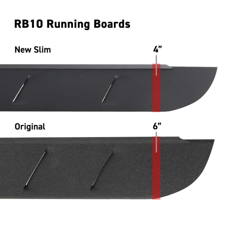 Go Rhino — Go Rhino RB10 Slim Running Boards - Universal 80in. - Tex. Blk
RUNNING BOARDS - view 17