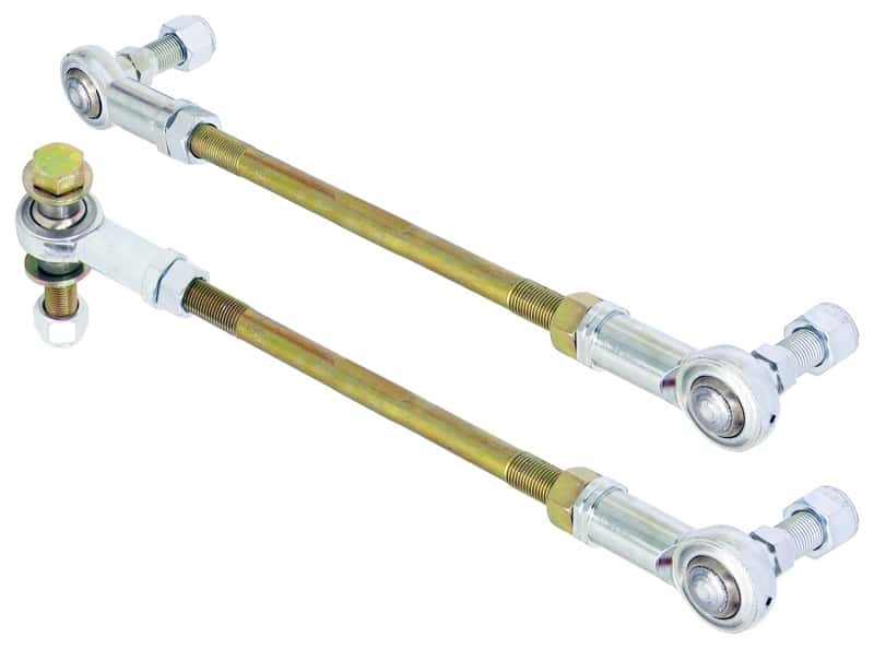 RockJock — RockJock JL/JT Front Adjustable Sway Bar End Link Kit 8 1/2in Long Rods w/ Heims
Sway Bar Link Kit - view 1