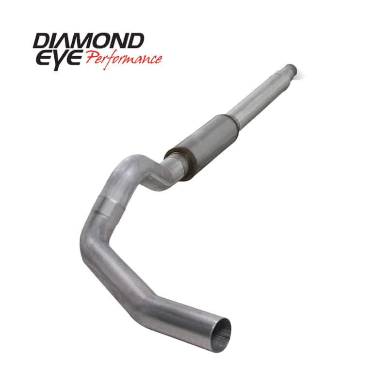 Diamond Eye Performance — Diamond Eye KIT 5in Catback Single AL: 94-97 FORD 7.3L F250/F350 PWRSTROKE
KIT; 5in.; CBSGL; AL - view 2