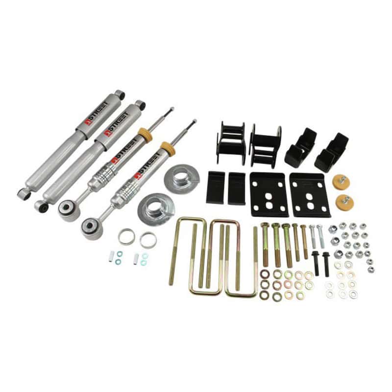Belltech — Belltech Lowering Kit 09-13 Ford F150 Ext Cab/Quad Cab Short Bed 2WD 2in or 3in F/4in Rear w/ Shocks
LOWERING KIT - view 3