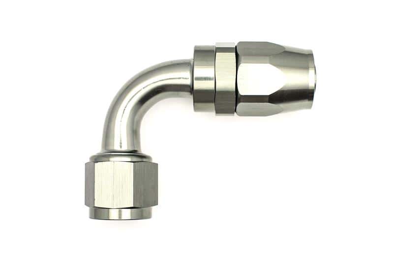 DeatschWerks — DeatschWerks 10AN Female Swivel 90-Degree Hose End CPE - view 1