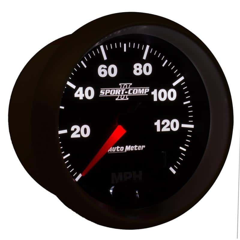 AutoMeter — Autometer Sport-Comp II 3-3/8in 0-140MPH In-Dash Electronic GPS Programmable Speedometer
3-3/8" SPEEDO, 140 M - view 7