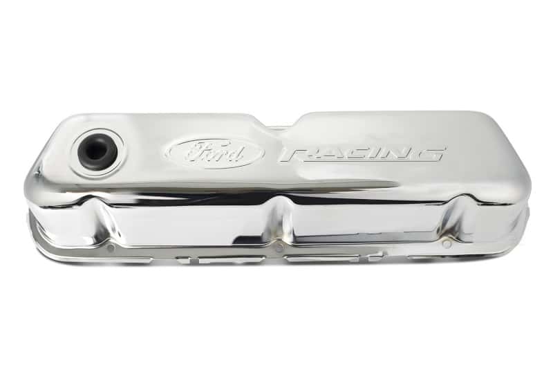Ford Racing — Ford Racing Embosses Logo Stamped Steel Valve Cover Chrome
Valve Cover Set - view 5