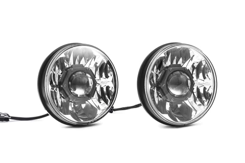 KC HiLiTES — KC HiLiTES 07-18 Jeep JK (Not for Rubicon/Sahara) 7in. Gravity LED Pro DOT Headlight (Pair Pack Sys)
Gravity LEDs - view 6
