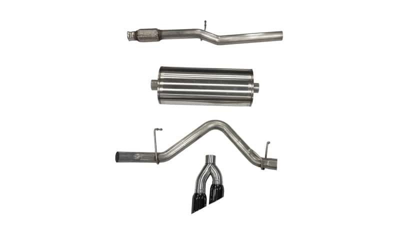 CORSA Performance — Corsa 19-24 Chevy Silverado 1500 5.3L Crew Cab Short Bed Sport Cat-Back Dual Rear Exit w/ Black Tips
Exhaust - view 1