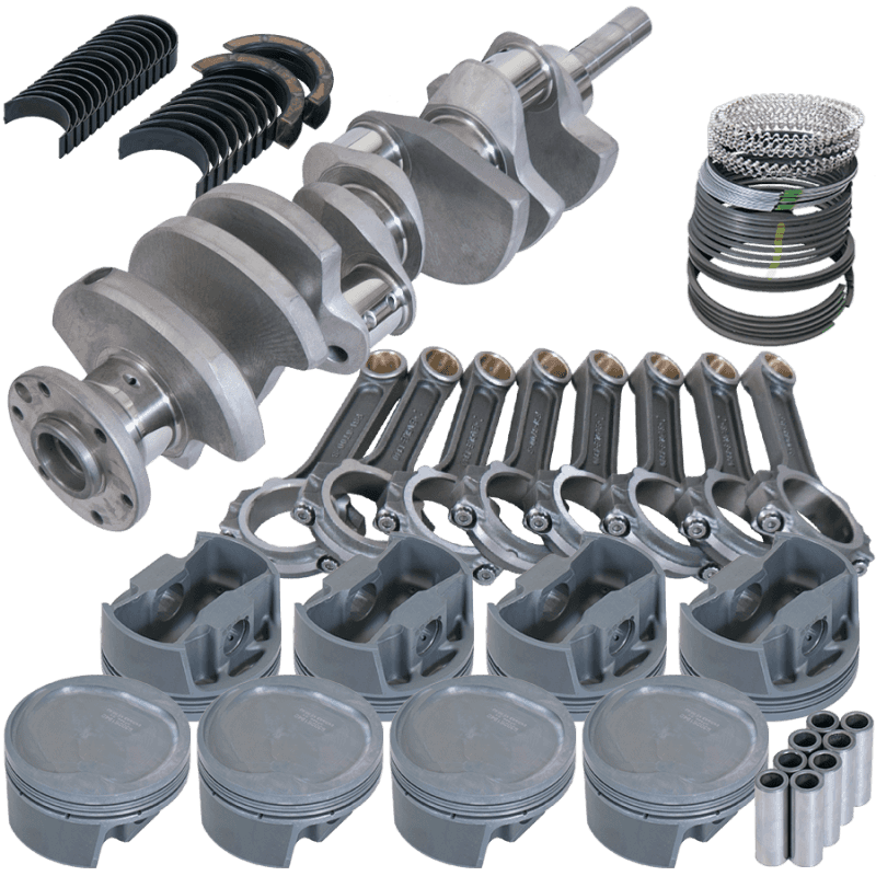 Eagle — Eagle Ford 460 SCJ Head 4.140in Crank 6.700in I-Beam Rods -28cc 4.390in Pistons Rotating Assembly
Pro Street Assembly - view 1