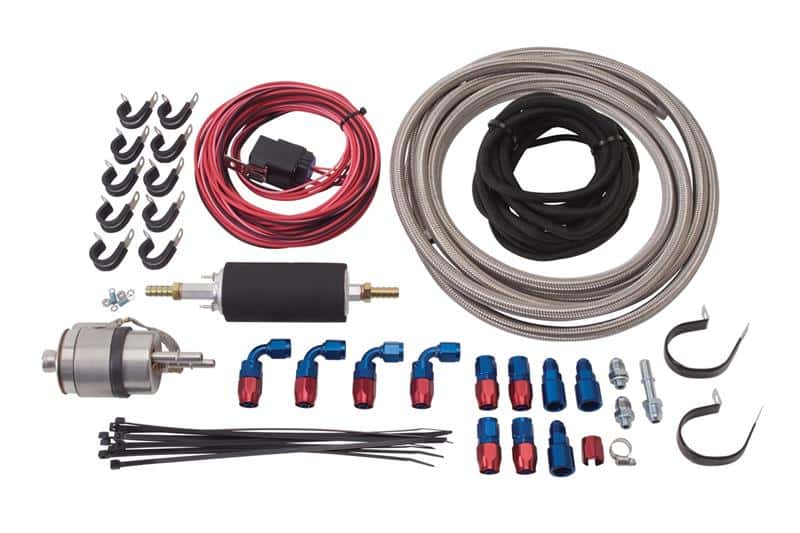 Russell — Russell Performance For Chevy LS & Chrysler 5.7L Hemi (Red/Blue)
Fuel System Kit - view 1