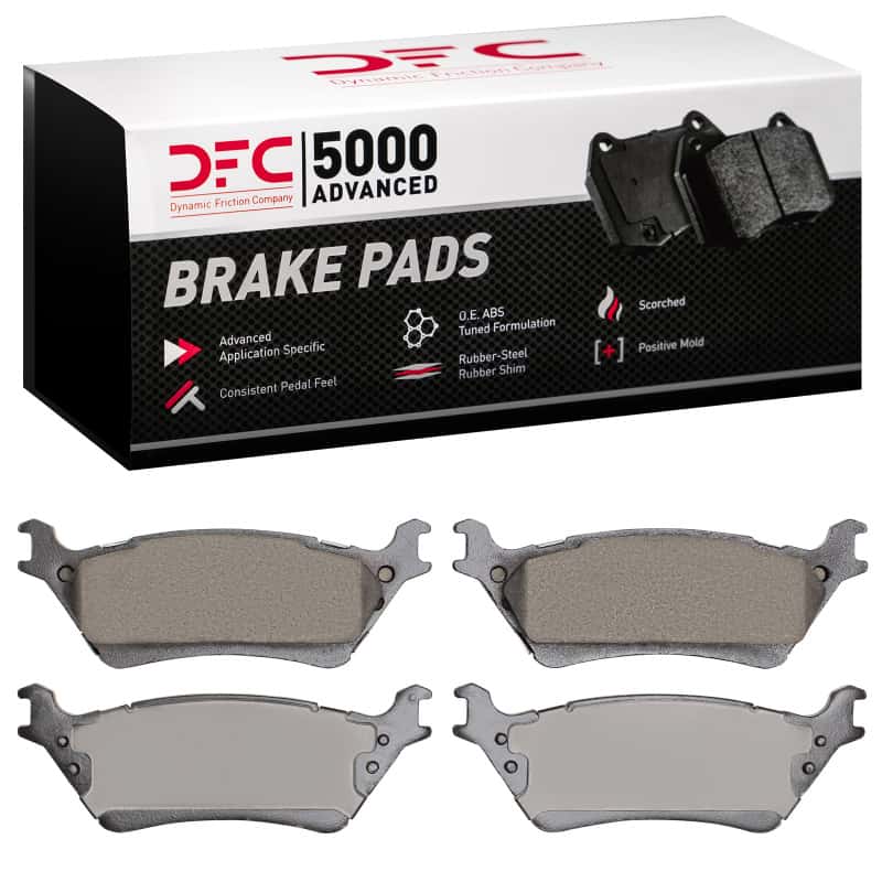 DFC — DFC 12-20 Ford F-150 RWD Rear 5000 Advanced Ceramic Brake Pads
DFC Brake Pad Set - view 1