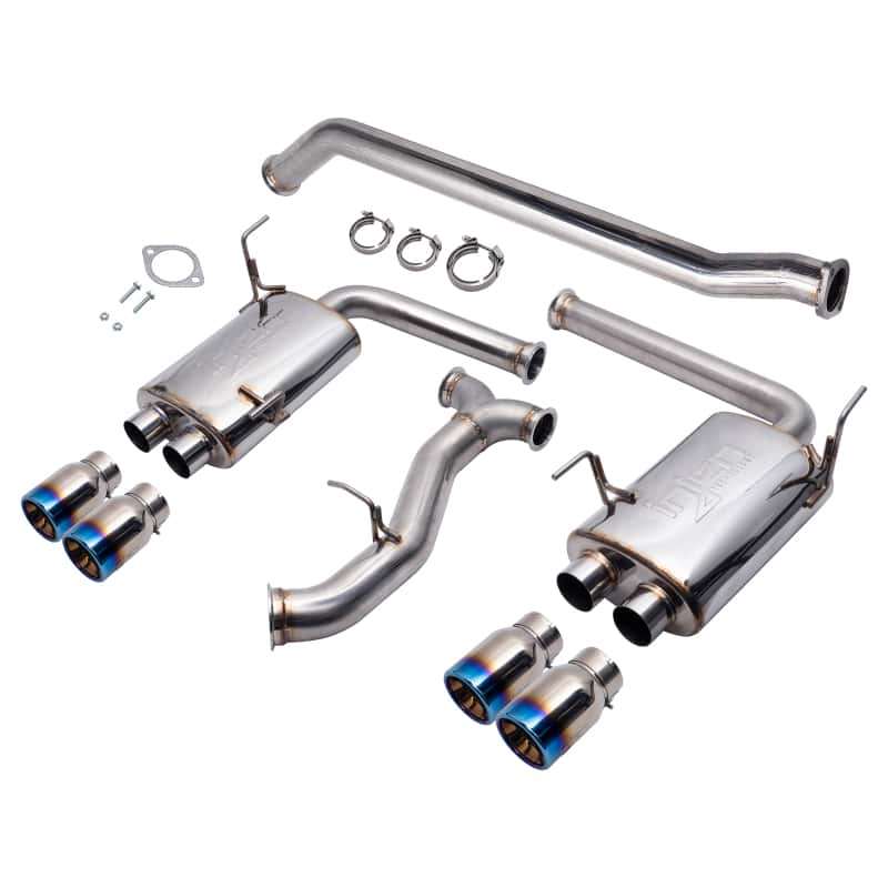Injen — Injen 15-20 Subaru STI Cat Back Exhaust w/ Quad Titanium Tips
Exhaust System - view 3