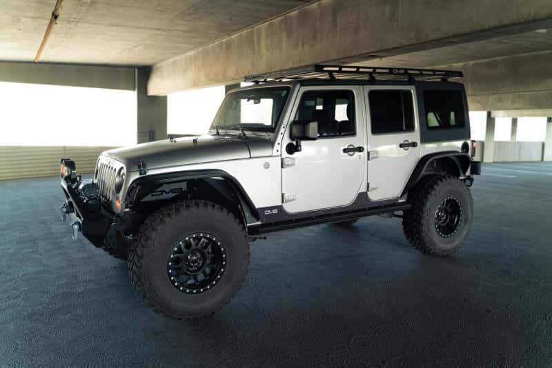 DV8 Offroad — DV8 Offroad 07-18 Jeep Wrangler JK Slim Fender Flares
Jeep Fender Flares - view 12