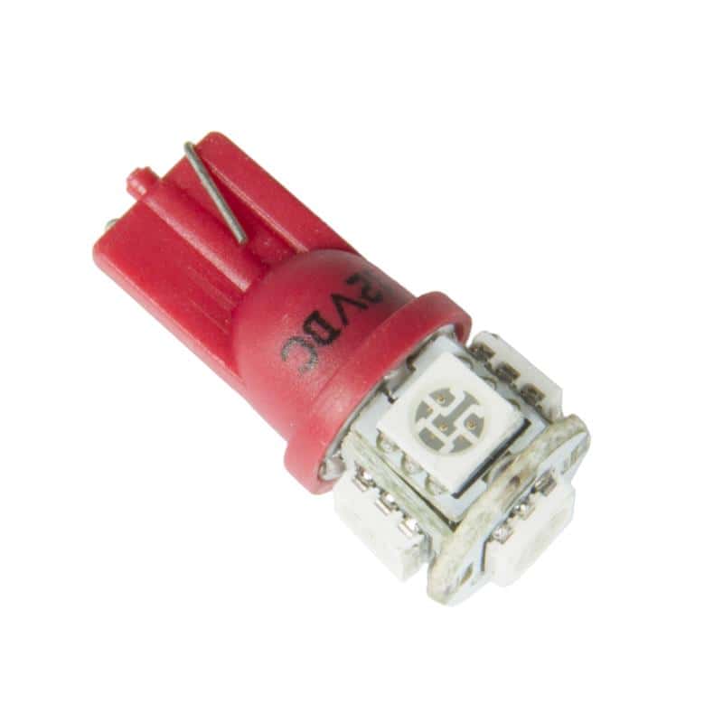 AutoMeter — Autometer Red LED Replacement Bulb Kit
LED BULB T3 RED - view 2