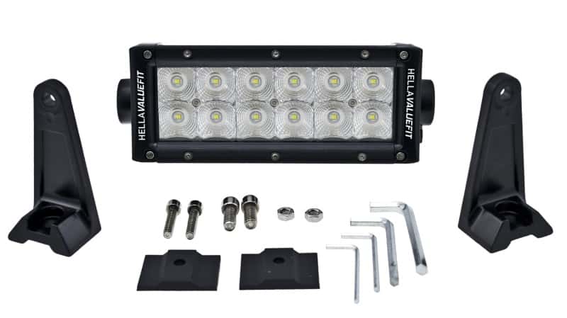 Hella — Hella Value Fit Sport 8in Light - 36W Dual Row Flood Beam - LED - view 6