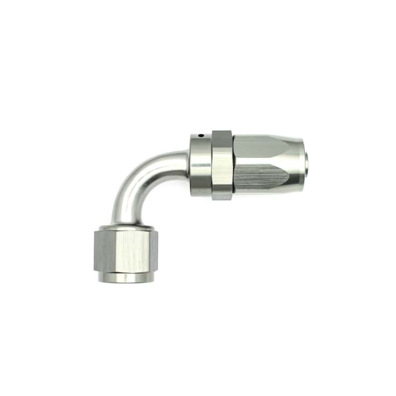 DeatschWerks — DeatschWerks 8AN Female Swivel 90-Degree Hose End CPE - view 5