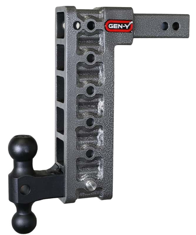 GEN-Y Hitch — Gen-Y Mega Duty 2in Shank 12.5in Drop 16K Hitch w/GH-051 Dual-Ball
Drop Hitch - view 3