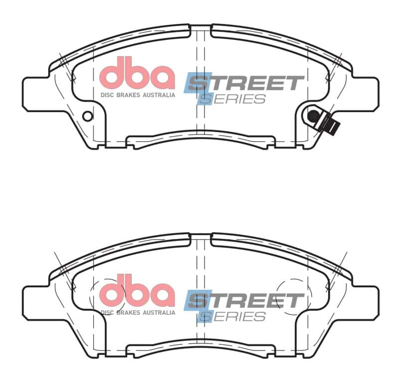 DBA — DBA 12-19 Nissan Versa Street Series Front Brake Pads
Brake Pad - view 1