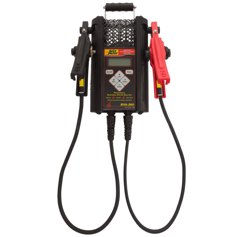 AutoMeter — Autometer Handheld Electrical System Analyzer w/120 Amp Load for 6V/12V Applications
HD TESTER 120A LOAD - view 12