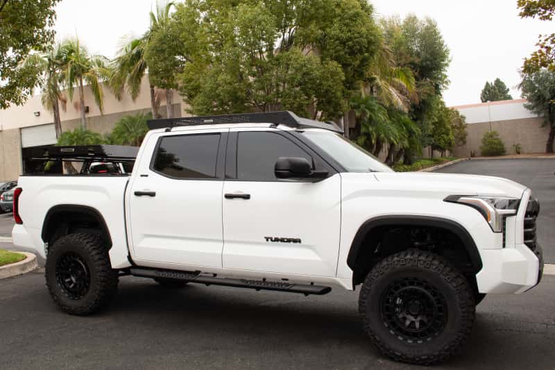Go Rhino — Go Rhino 22-23 Toyota Tundra CrewMax Ceros Low Profile Roof Rack - Tex. Blk
Ceros Roof Rack - view 2