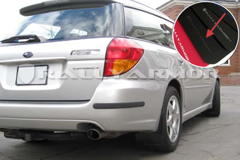 Rally Armor — Rally Armor 05-09 Subaru Legacy / Outback Black UR Mud Flap w/Grey Logo
Mud Flap - view 2