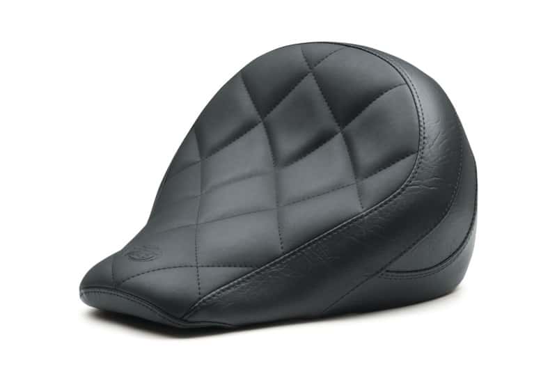 Mustang Motorcycle — Mustang 18-21 Indian Scout Bobber Standard Touring Solo Seat Diamond Stitch - Black - view 1
