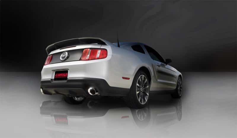 CORSA Performance — Corsa 2011-2014 Ford Mustang GT/Boss 302 5.0L V8 Polished Xtreme Axle-Back Exhaust
Exhaust - view 8
