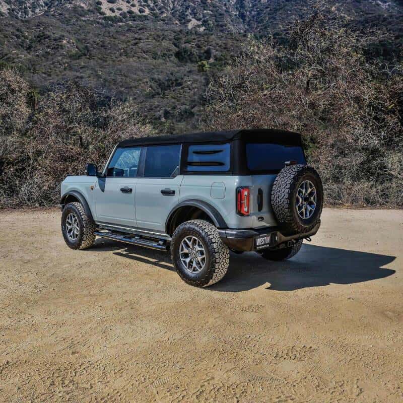 Westin — Westin 21-22 Ford Bronco (4-Door) PRO TRAXX 5 Oval Nerf Step Bars - Textured Black
Nerf/Step Bar - view 6