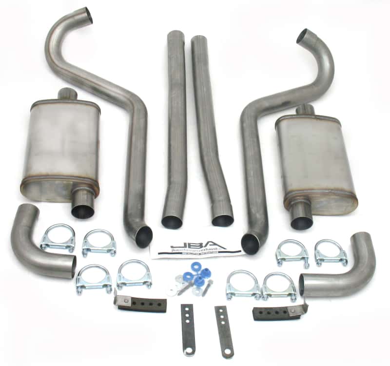 JBA — JBA 65-70 Ford Mustang 260-428 409SS Dual Turn Down Header Back Exhaust
Exhaust System - view 1