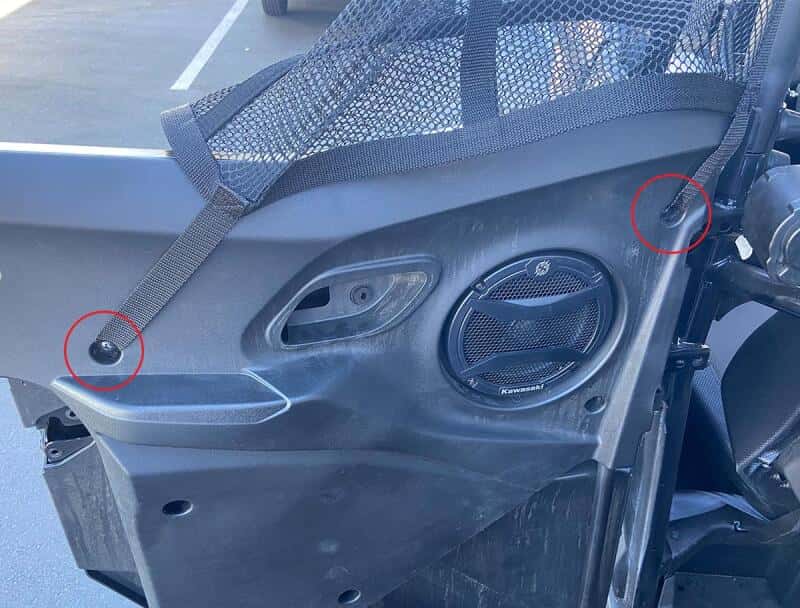 PRP Seats — PRP Kawasaki KRX 4 Mesh Window Net Set (Rear)
Window Netting - view 4