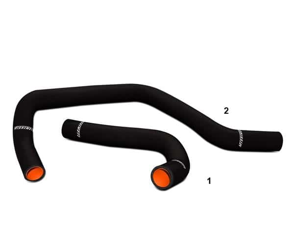 Mishimoto — Mishimoto 94-01 Acura Integra Black Silicone Hose Kit
Coolant Hose Kit - view 3