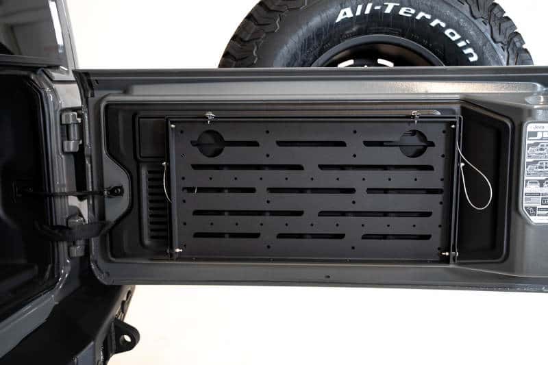 DV8 Offroad — DV8 Jeep JL Tailgate Mounted Table (Trail Table) - Black
Tailgate Table - view 4