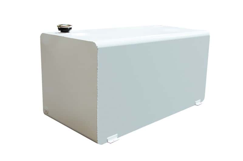 Dee Zee — Dee Zee Universal Tanks - Short Rectangle White Steel - view 1