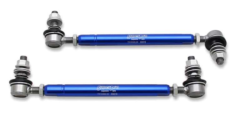 Superpro — SuperPro 2001 Toyota Highlander Limited Front HD Adjustable End Link Set (12mm Studs 254mm-305mm)
Adj End Link Set - view 1