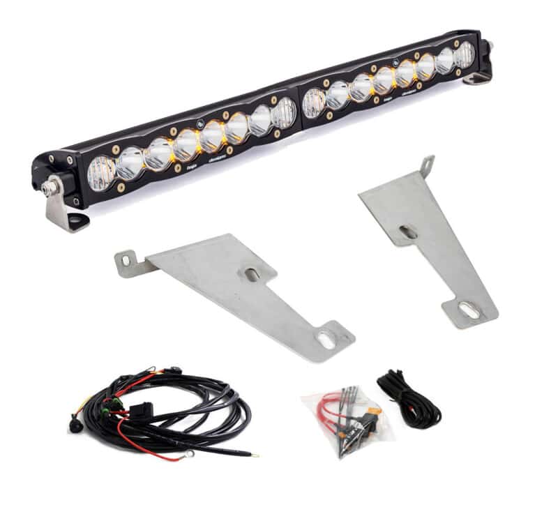 Baja Designs — Baja Designs 2022 Toyota Tundra 20in S8 Behind Bumper Light Mount Kit - view 1