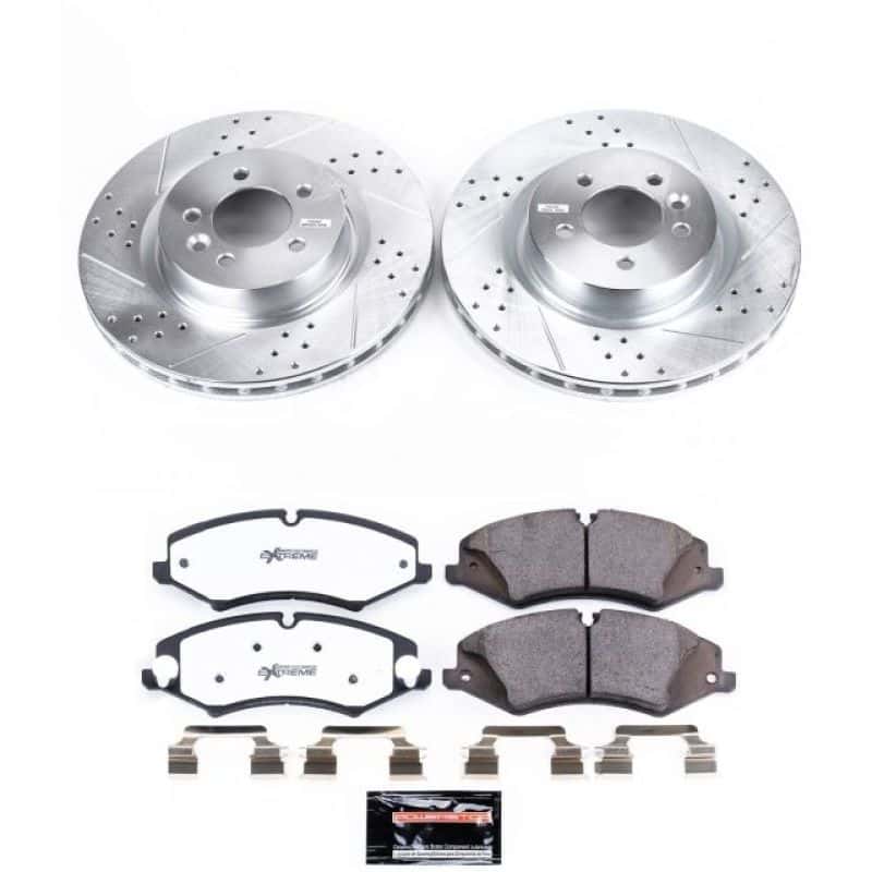 PowerStop — Power Stop 2017 Land Rover Discovery Front Z36 Truck & Tow Brake Kit - view 1