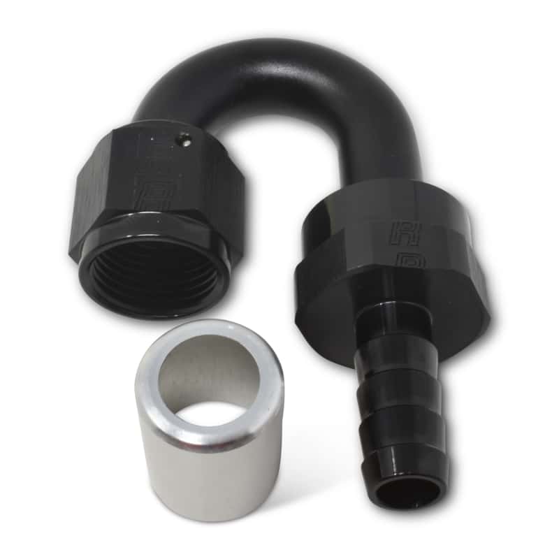 Russell — Russell Performance -12 AN Proclassic Crimp 180 Degree End (O.D. 0.950)
Hose Fitting - view 4