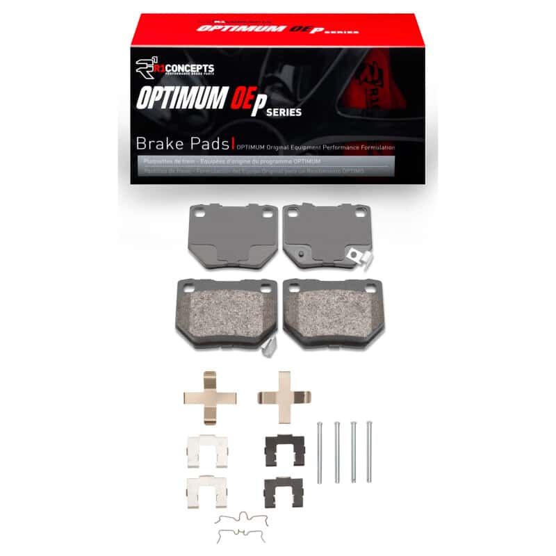 R1 Concepts — R1 1989-1996 Nissan 300ZX Rear R1 Optimum OE Pads & Hardware Kit
R1 Optimum Oe Pads a - view 1