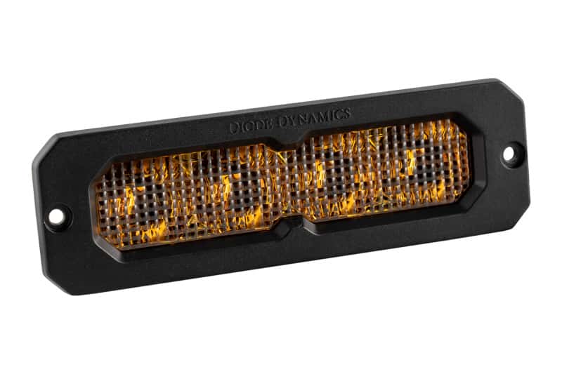 Diode Dynamics — Diode Dynamics SS6 Max Yellow Combo Flush ABL (single) 3000K - view 1