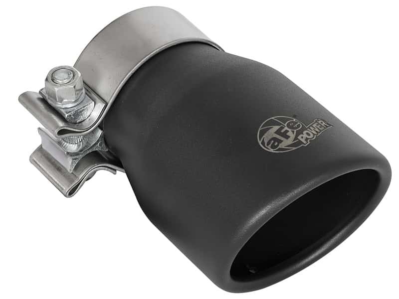 aFe — aFe MACH Force-Xp Axle-Back Exhaust System w/Black Tip 18-20 Jeep Wrangler L4-2.0T / V6-3.6L
Axle-Back Exhaust - view 4