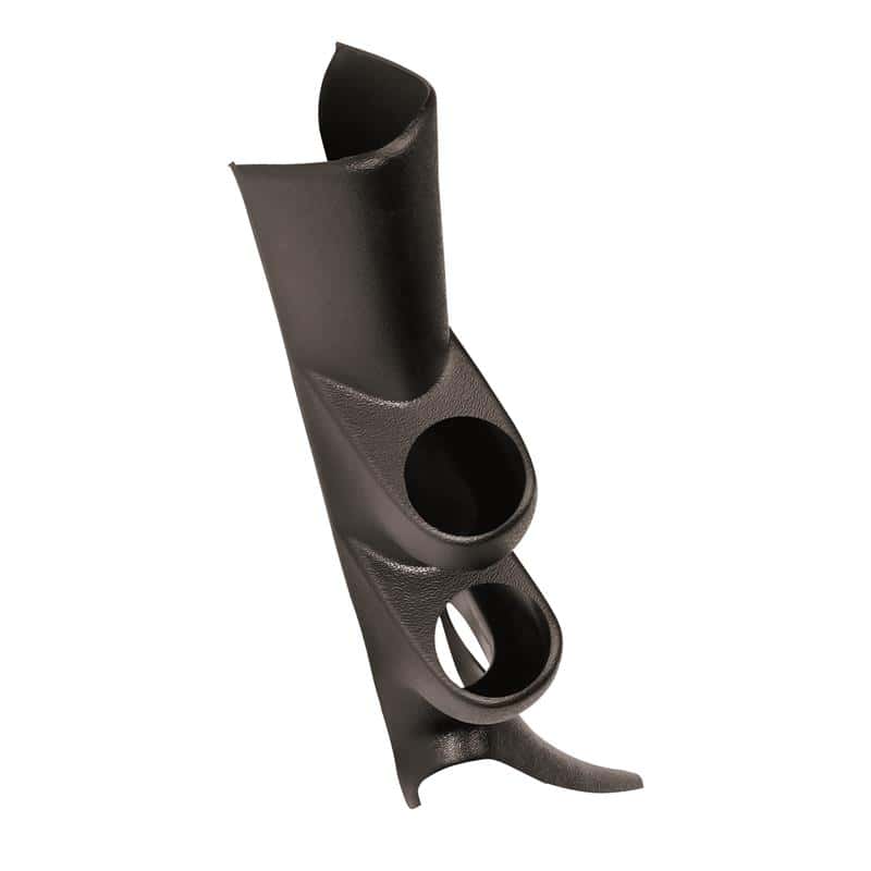 AutoMeter — Autometer 99-06 Chevy Silverado/GMC Sierra/Duramax (w/ Speaker) 52mm Dual Pillar Pod Black
2-1/16" DUAL PILLAR, - view 1