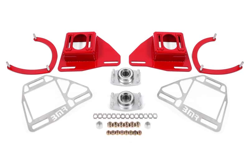 BMR Suspension — BMR Suspension 82-92 Chevy Camaro Caster/Camber Plates w/ Lockout Plates - Red
Caster Camber Plates - view 2