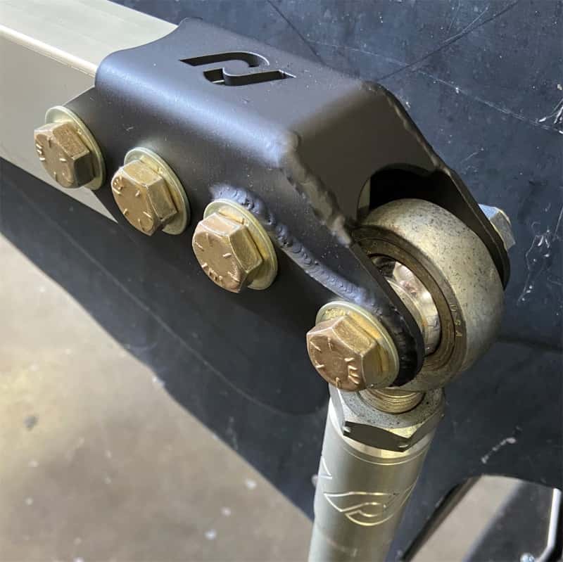 RockJock — RockJock Antirock Double Sheer End Link Bracket Kit for PreRunner Arms Chromoly w/ Hardware
SwyBarDropBrkt - view 3